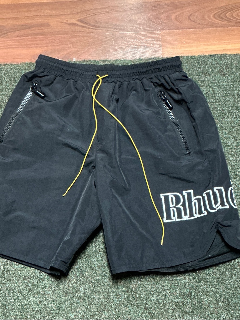 Nylon Logo Shorts